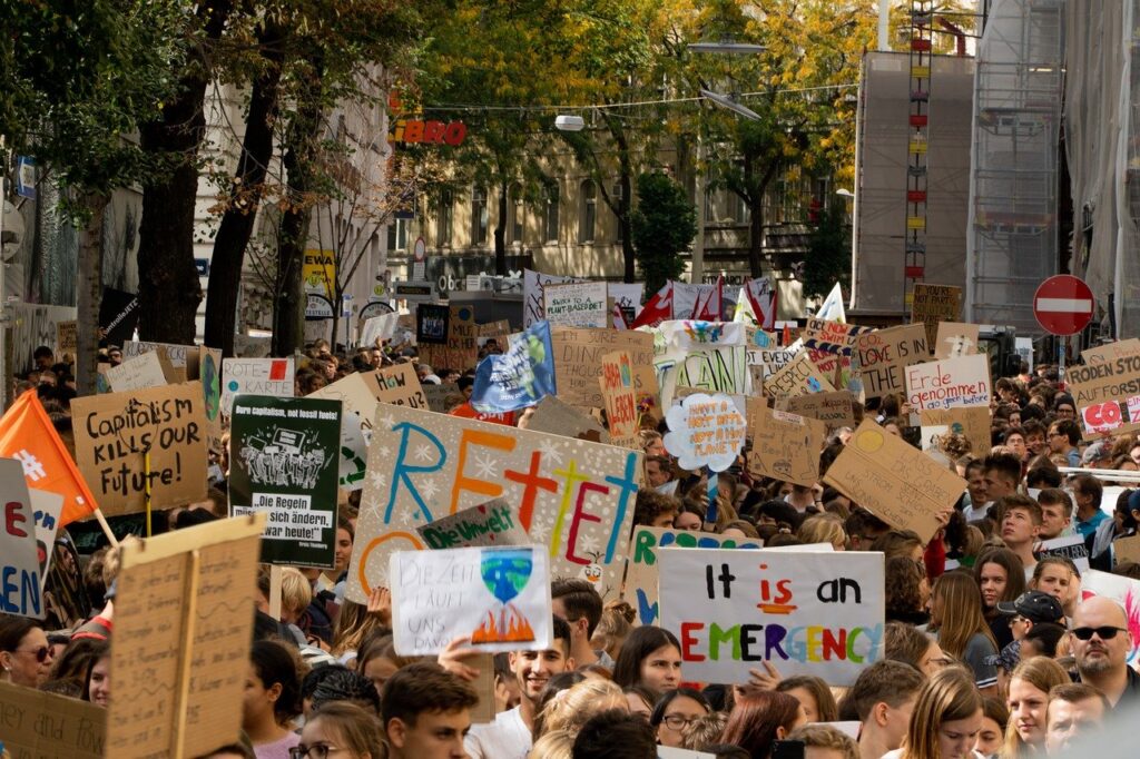 climate demonstration