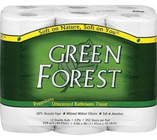 green forest toilet paper